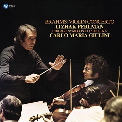 Itzhak Perlman, Carlo Maria Giulini & Johannes Brahms (1833-1897) - Violinkonzert (LP)