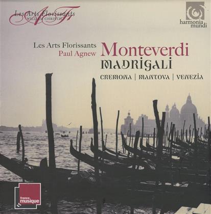 Les Arts Florissants, Claudio Monteverdi (1567-1643) & Paul Agnew - Madrigals: Mantova. Cremona. Venezia