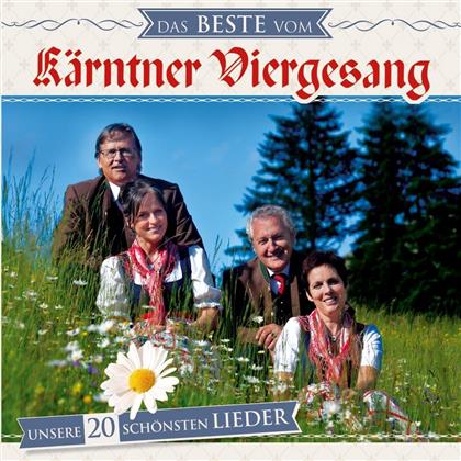 Kärntner Viergesang - Das Beste - Unsere 20 Schönsten Lieder