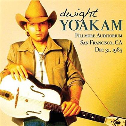 Dwight Yoakam - Fillmore Auditorium - San Francisco. CA 31.12.1985