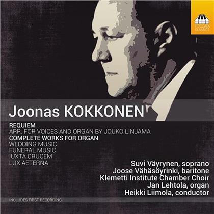 Joonas Kokkonen, Heikki Liimola, Suvi Väyrynen, Joose Vähäsöyrinki & Jan Lehtola - Requiem / Saemtliche Werke Für Orgel