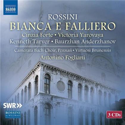 Virtuosi Brunensis, Laurent Kubla, Kenneth Tarver, Baurzhan Anderzhanov, Gioachino Rossini (1792-1868), … - Bianca E Falliero (3 CD)