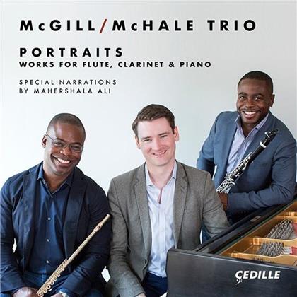 McGill/McHale Trio, Valerie Coleman, Guillaume Connesson, Sergej Rachmaninoff (1873-1943), … - Portraits - Works For Flut, Clarinet & Piano