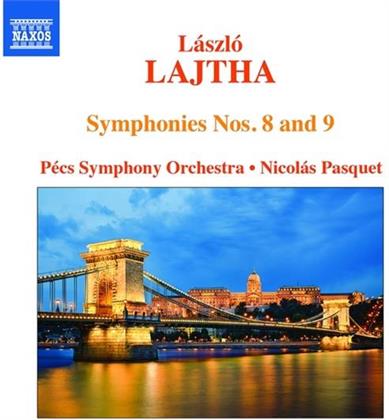 Laszlo Lajtha (1892 - 1963), Nicolas Pasquet & Pécs Symphony Orchestra - Symphonies Nos. 8 & 9