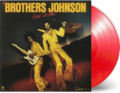 Brothers Johnson - Right On Time (Music On Vinyl, Limited Edition, Strawberry Red Vinyl, LP)