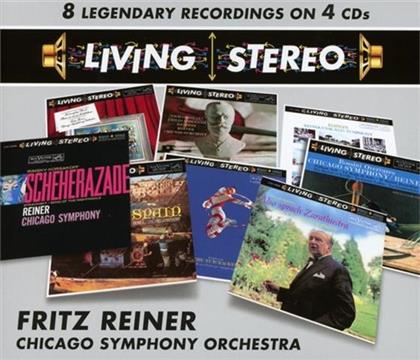 Fritz Reiner, Isaac Albéniz (1860-1909) & Ottorino Respighi (1879-1936) - Legendary Recordings: Fritz Reiner (4 CDs)