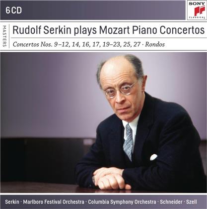 Rudolf Serkin, Wolfgang Amadeus Mozart (1756-1791), George Szell, Marlboro Festival Orchestra, P, … - Rudolf Serkin Plays Mozart (6 CDs)