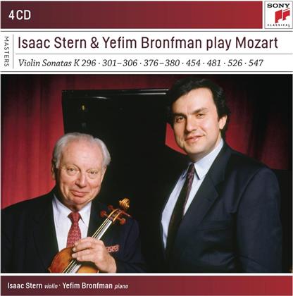 Isaac Stern, Yefim Bronfman & Wolfgang Amadeus Mozart (1756-1791) - Stern & Bronfman Play Mozart (4 CDs)