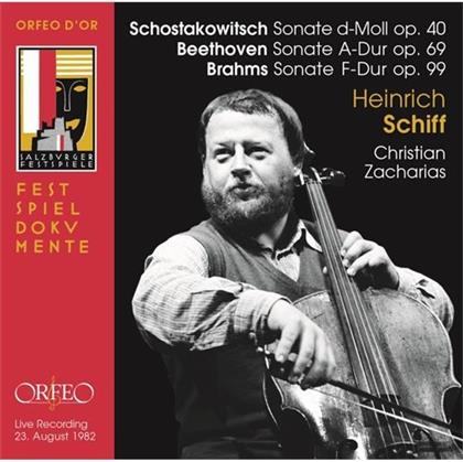 Christian Zacharias, Andras Schiff & Dimitri Schostakowitsch (1906-1975) - Sonaten