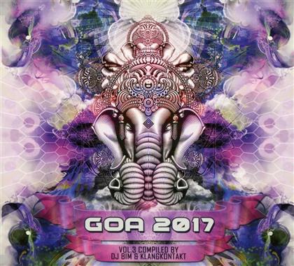 Goa 2017 / 3 & Goa - 2017 Vol. 3 - Compiled By DJ Bim & Klangkontakt (2 CDs)