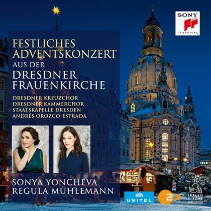 Sächsische Staatskapelle Dresden, Yoncheva, Mühlemann & Orozco-E. - Festliches Adventskonzert 2016 - Dresdner Frauenkirche