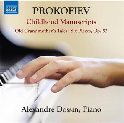 Alexandre Dossin & Serge Prokofieff (1891-1953) - Childhood Manuscripts