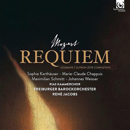 Sophie Karthäuser, Marie-Claude Chappuis, Maximilian Schmitt, Wolfgang Amadeus Mozart (1756-1791), Rene Jacobs, … - Requiem