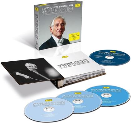 Ludwig van Beethoven (1770-1827), Leonard Bernstein (1918-1990) & Wiener Philharmoniker - The Symphonies / Sämtliche Symphonien (6 CDs)