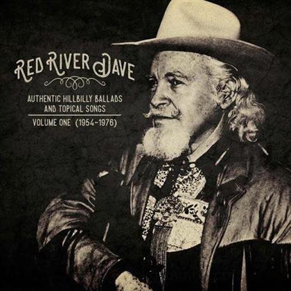 Red River Dave - Authentic Hillbilly Ballads & Topical Songs: Vol 1 (LP)