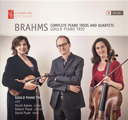 Gould Piano Trio & Johannes Brahms (1833-1897) - Complete Piano Trios And Quartets (6 CDs)
