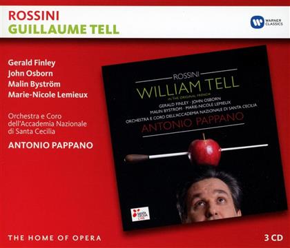 Gerald Finley, Gioachino Rossini (1792-1868), Sir Antonio Pappano & Orchestra dell'Accademia Nazionale di Santa Cecilia - Wilhelm Tell (Guillaume Tell) - In Fransösischer Sprache (3 CD)