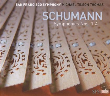 Robert Schumann (1810-1856), Michael Tilson Thomas & San Francisco Symphony Orchestra - The Four Symphonies / Sämtliche Symphonien (2 Hybrid SACDs)