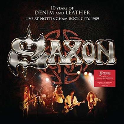 Saxon - 10 Years Of Denim And Leather - Live (2 LPs)