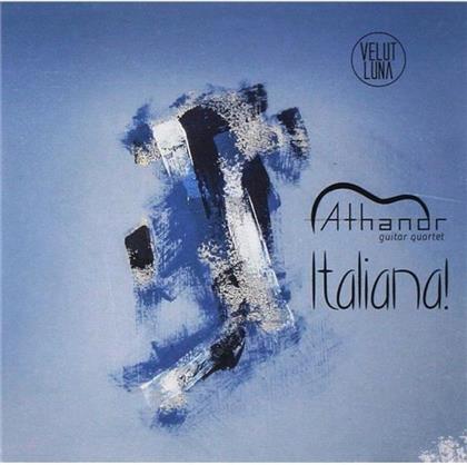 Athanor Guitar Quartet, Claudio Monteverdi (1567-1643), Antonio Vivaldi (1678-1741), Domenico Scarlatti (1685-1757), … - Italiana!