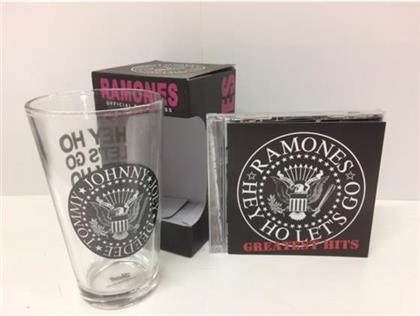 Ramones - Greatest Hits - Seal - Pint-Glas Standard
