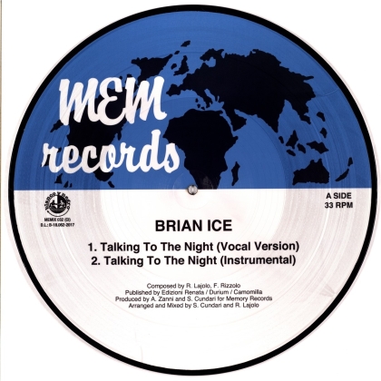Brian Ice - Talking To The Night (LP)