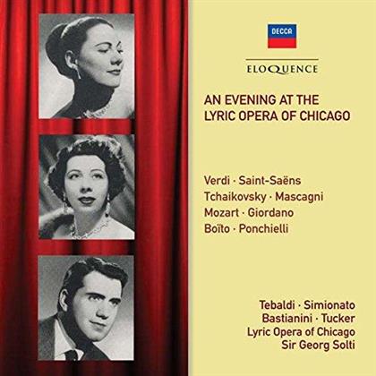 Sir Georg Solti, Renata Tebaldi, Giulietta Simionato & Ettore Bastianini - An Evening At The Lyric Opera Of Chicago