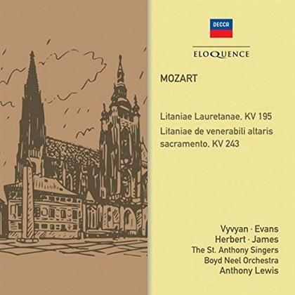 Jennifer Vyvyan, Evans & Wolfgang Amadeus Mozart (1756-1791) - Litanies, Kv 195 & 243