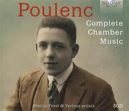 Francis Poulenc (1899-1963) - Complete Chamber Music (3 CDs)