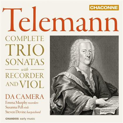 Emma Murphy, Susanna Pell, Steven Devine & Georg Philipp Telemann (1681-1767) - Die Flötentrios