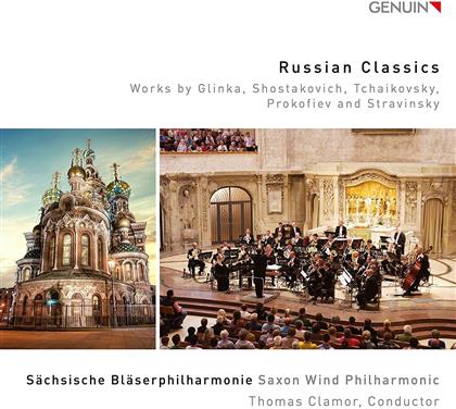 Thomas Clamor & Sächsische Bläserphilharmonie - Russian Classics - Werke Von Glinka, Schostakowitsch, Tschaikowsky, u.A.