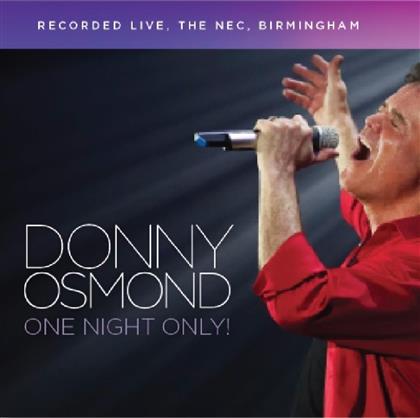 Donny Osmond - One Night Only (2 CDs)