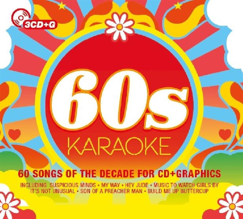 60's Karaoke 3 CDs