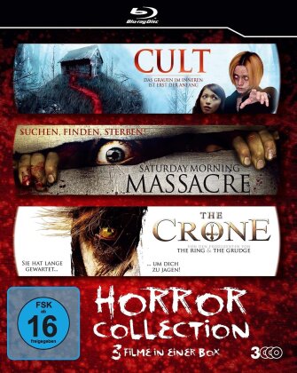 Horror Collection - Cult / Sleepwalker / The Crone (3 Blu-ray)