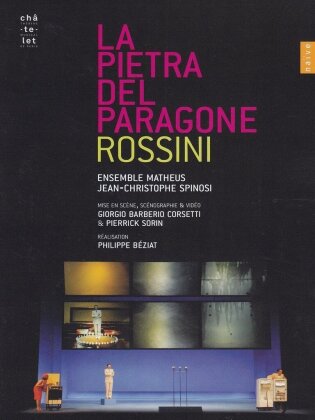 Ensemble Matheus, Jean-Christophe Spinosi, … - Rossini - La Pietra del Paragone (Naïve, 2 DVD)