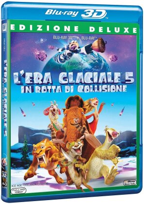 L'era glaciale 5 - In rotta di collisione (2016) (Édition Deluxe, Blu-ray 3D + Blu-ray)