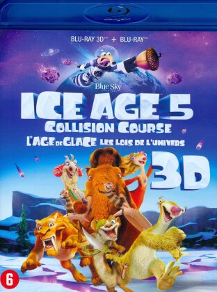 Ice Age 5 - Collision Course - L'âge de glace 5 - Les lois de l'Univers (2016) (Blu-ray 3D + Blu-ray)