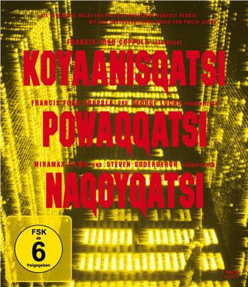 Koyaanisquatsi / Powaqqatsi / Naqoyqatsi - Die Qatsi-Trilogie (3 Blu-rays)