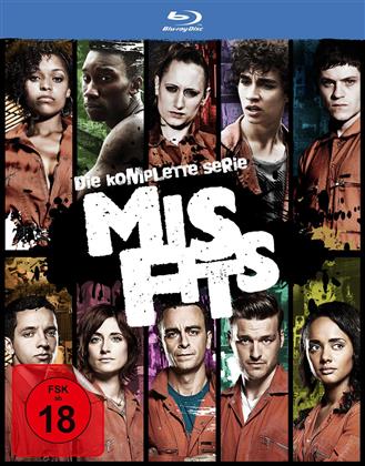 Misfits - Die komplette Serie (10 Blu-rays)