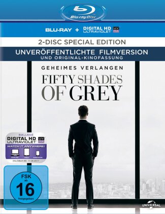 Fifty Shades of Grey - Geheimes Verlangen (2015) (Édition Spéciale, Blu-ray + DVD)