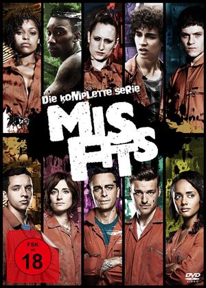 Misfits - Die komplette Serie (13 DVDs)