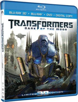 Transformers 3 - Dark of the Moon (2011) (Blu-ray 3D (+2D) + DVD)