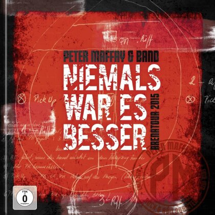 Peter Maffay & Band - Niemals war es besser - Arenatour 2015 (Édition Limitée, Mediabook, 2 DVD + Blu-ray)