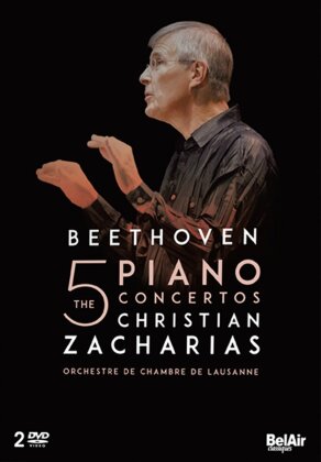 Orchestre de Chambre de Lausanne & Christian Zacharias - Beethoven - Piano Concertos Nos. 1-5 (Bel Air Classique, 2 DVDs)