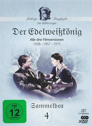 Der Edelweisskönig - Alle drei Filmversionen - 1938 / 1957 / 1975 (3 DVDs)