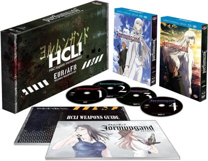 Jormungand - Season 1 + 2 (Limited Edition, 4 Blu-rays + 4 DVDs)