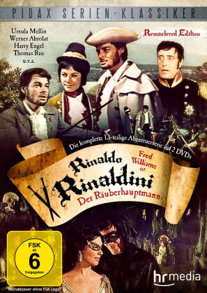 Rinaldo Rinaldini - Der Räuberhauptmann (1968) (Version Remasterisée, Pidax Serien-Klassiker, 2 DVD)