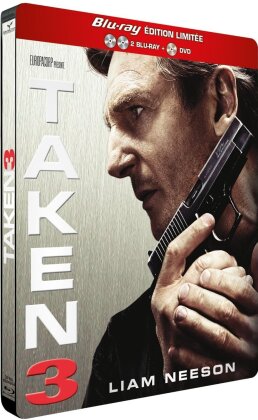 Taken 3 (2015) (Edizione Limitata, Steelbook, 2 Blu-ray + DVD)