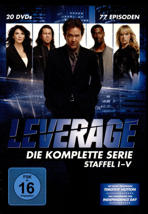 Leverage - Die komplette Serie - Staffeln 1-5 (20 DVDs)