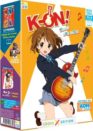 K-On! - Intégrale Saison 1 (+ manga) (Cross Édition)